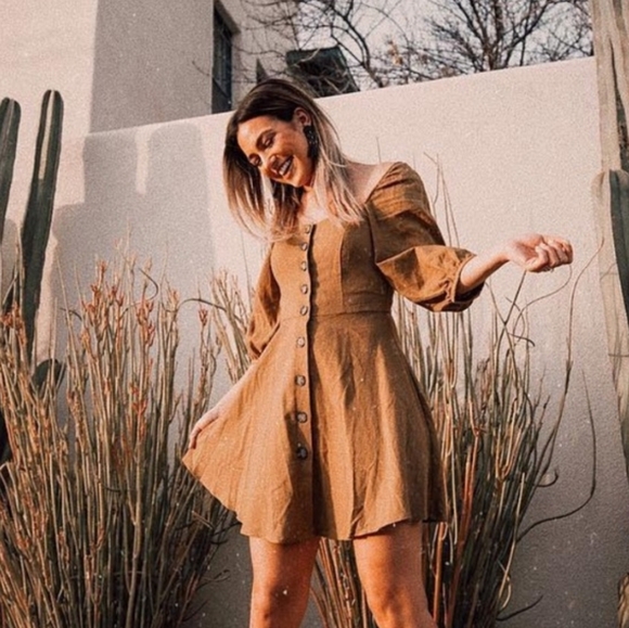 Zara TRF Collection Boho Dress Size Medium - Picture 2 of 8